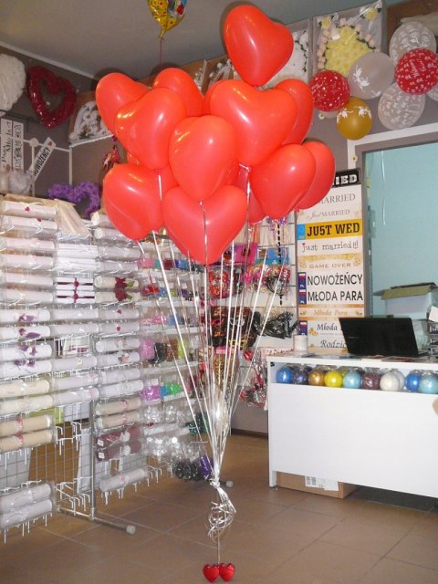 Balony balon serce w kształcie serca na Walentynki Balony balon serce w kształcie serca na Walentynki