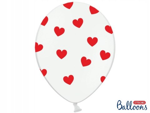 Balony w serca serduszka ozdoby na Walentynki x10 Balony w serca serduszka ozdoby na Walentynki x10
