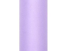 Tiul gładki, liliowy, 0,3 x 9m