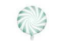 Balon foliowy Cukierek, 35cm, miętowy Balon foliowy Cukierek, 35cm, miętowy