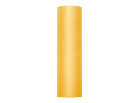 Tiul gładki, sztywny, żółty, 0,3 x 50m (1 szt. / 50 mb.) Tiul gładki, sztywny, żółty, 0,3 x 50m (1 szt. / 50 mb.)