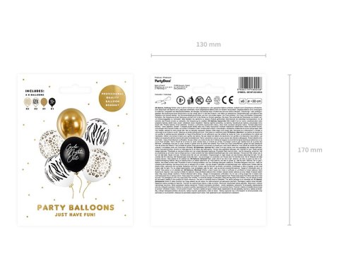 Balony 30cm, Girls Night Out, mix (1 op. / 6 szt.) Balony 30cm, Girls Night Out, mix (1 op. / 6 szt.)
