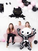 Balon foliowy NIETOPERZ czarny Halloween 80cm hel