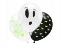 Balony Boo świecące w świetle UV na Halloween 3szt Balony Boo świecące w świetle UV na Halloween 3szt