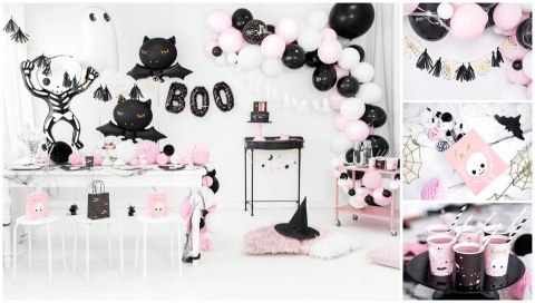 Balony czarne pomarańczowe dekoracje na Halloween Balony czarne pomarańczowe dekoracje na Halloween