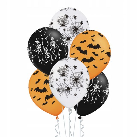 Balony dekoracje ozdoby na Halloween Pajęczyny x6 Balony dekoracje ozdoby na Halloween Pajęczyny x6