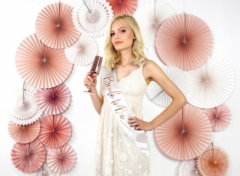 Balony szarfa dekoracje wieczór panieński rosegold Balony szarfa dekoracje wieczór panieński rosegold