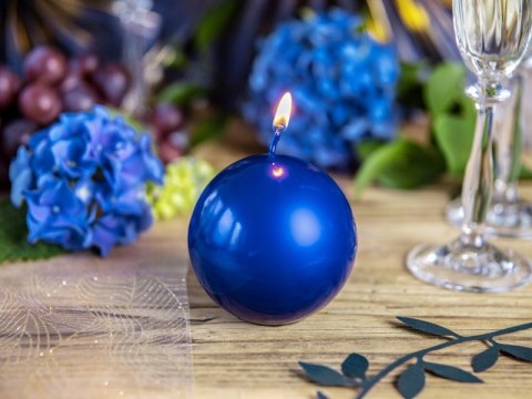 Świeca kula pomarańczowa na Halloween 20 godzin Świeca kula pomarańczowa na Halloween 20 godzin