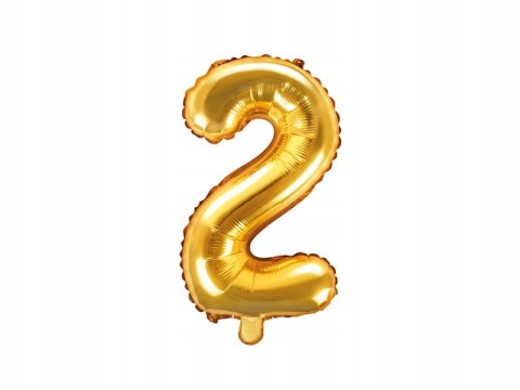 Dekoracje ozdoby balony cyfra 2 na drugie urodziny Dekoracje ozdoby balony cyfra 2 na drugie urodziny