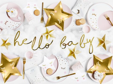 Serwetki LITTLE STAR na chrzest roczek baby shower Serwetki LITTLE STAR na chrzest roczek baby shower