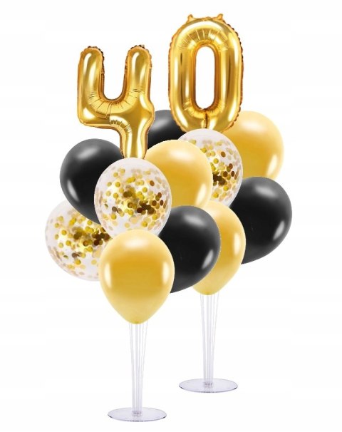 Zestaw stojak na balony cyfry KAŻDE urodziny 10-99 Zestaw stojak na balony cyfry KAŻDE urodziny 10-99