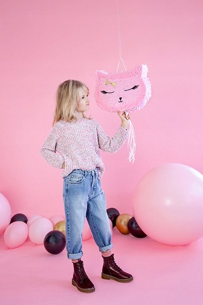 Balon balony na hel kot kotek z kotem głowa kota Balon balony na hel kot kotek z kotem głowa kota