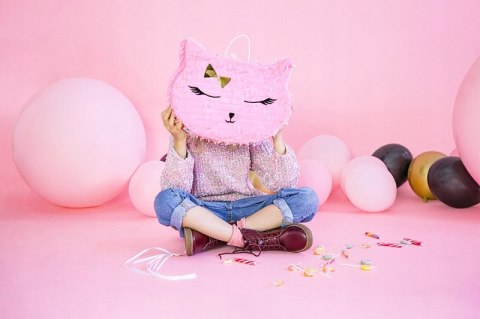Balon balony na hel kot kotek z kotem głowa kota Balon balony na hel kot kotek z kotem głowa kota