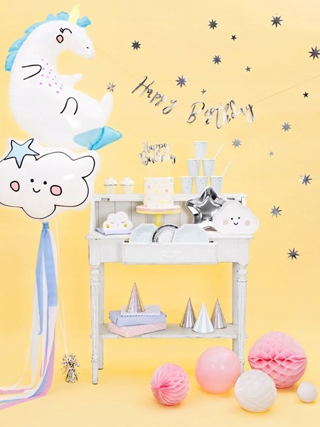 Balon chmurka na hel balony roczek baby shower Balon chmurka na hel balony roczek baby shower