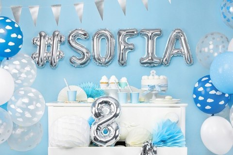 Balony chmurki na hel ozdoby na roczek baby shower Balony chmurki na hel ozdoby na roczek baby shower