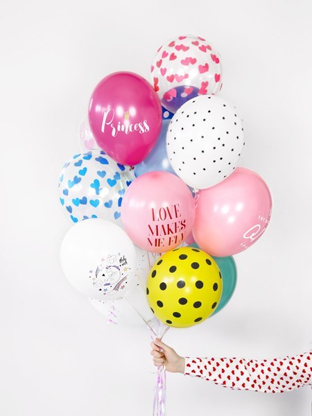 Balony z Jednorożcem balon jednorożec na hel 5szt Balony z Jednorożcem balon jednorożec na hel 5szt