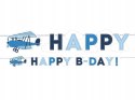 Baner girlanda na roczek urodziny Happy Birthday Baner girlanda na roczek urodziny Happy Birthday