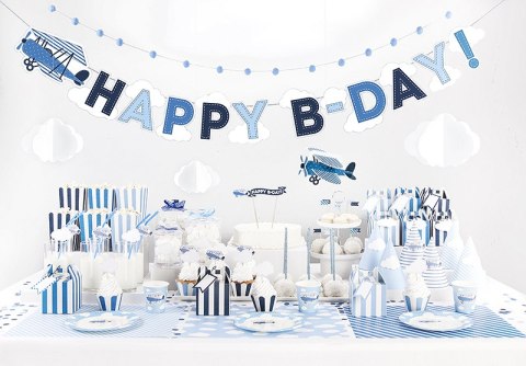 Baner girlanda na roczek urodziny Happy Birthday Baner girlanda na roczek urodziny Happy Birthday