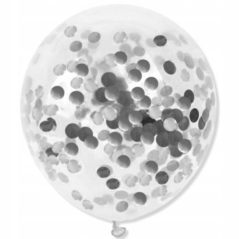 Balony z konfetti dekoracje ozdoby na roczek 10szt Balony z konfetti dekoracje ozdoby na roczek 10szt