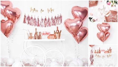 Serwetki na wieczór panieński BRIDE TO BE rosegold Serwetki na wieczór panieński BRIDE TO BE rosegold