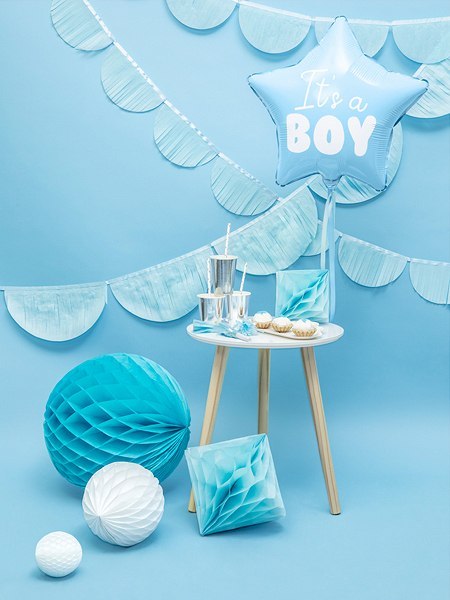 Balony girlanda zestaw na Baby Shower IT'S A BOY Balony girlanda zestaw na Baby Shower IT'S A BOY