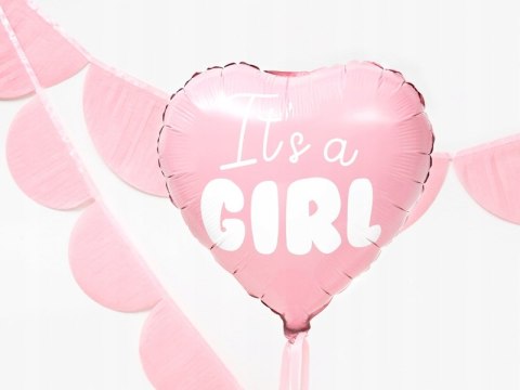 Balony girlanda zestaw na Baby Shower IT'S A GIRL Balony girlanda zestaw na Baby Shower IT'S A GIRL