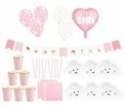 Balony girlanda zestaw na Baby Shower IT'S A GIRL Balony girlanda zestaw na Baby Shower IT'S A GIRL