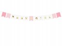 Girlanda na Baby Shower narodziny dziewczynki GIRL Girlanda na Baby Shower narodziny dziewczynki GIRL