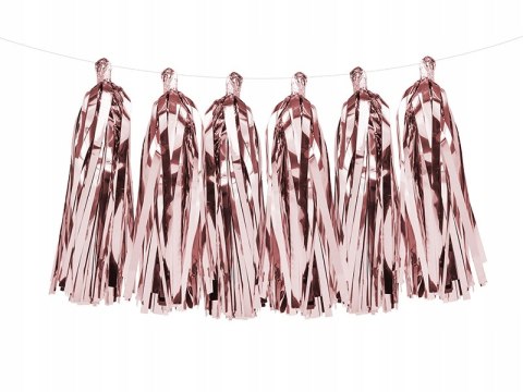 Girlanda na roczek chrzest baby shower rosegold Girlanda na roczek chrzest baby shower rosegold