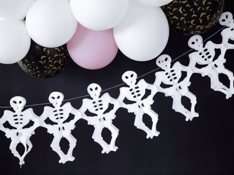 Girlanda szkielety kościotrupy dekoracje Halloween Girlanda szkielety kościotrupy dekoracje Halloween
