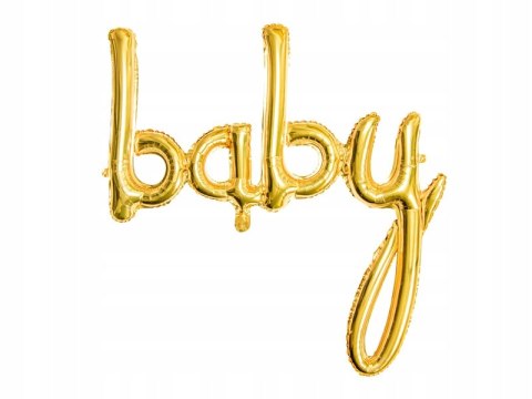 Napis balony girlanda BABY BOY narodziny chłopca Napis balony girlanda BABY BOY narodziny chłopca