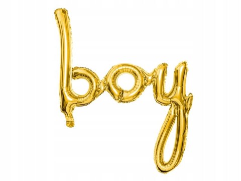Napis balony girlanda BABY BOY narodziny chłopca Napis balony girlanda BABY BOY narodziny chłopca