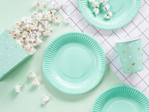 Pudełka na popcorn roczek chrzest baby shower 6szt Pudełka na popcorn roczek chrzest baby shower 6szt