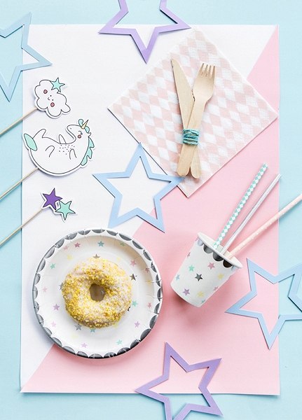Słomki j. różowe na roczek chrzest baby shower 10 Słomki j. różowe na roczek chrzest baby shower 10