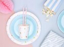 Słomki j. różowe na roczek chrzest baby shower 10 Słomki j. różowe na roczek chrzest baby shower 10