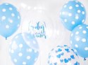 Wielki zestaw balonów ozdoby na Baby Shower BŁĘKIT Wielki zestaw balonów ozdoby na Baby Shower BŁĘKIT
