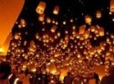 Duży lampion szczęścia białe serce ślub wesele x10