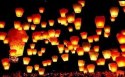 Duży lampion szczęścia białe serce ślub wesele x10