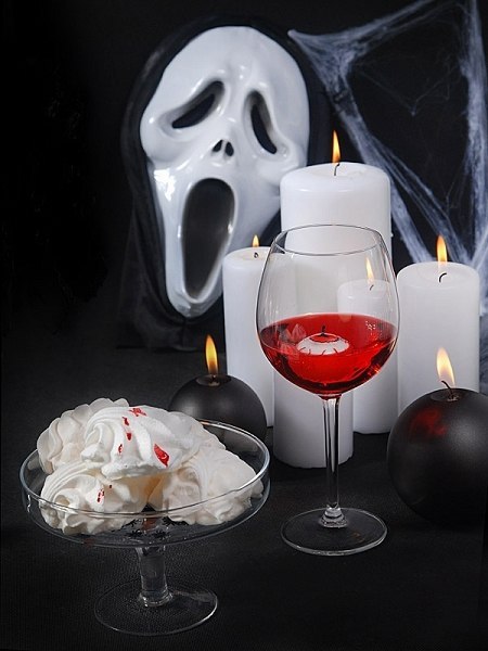 Świeczka pływająca oko dekoracja na Halloween x25 Świeczka pływająca oko dekoracja na Halloween x25