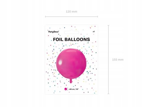 Balon błękitna Kula dekoracje balony na roczek Hel Balon błękitna Kula dekoracje balony na roczek Hel