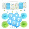 Balony napis z balonów ozdoby na ROCZEK zestaw hel Balony napis z balonów ozdoby na ROCZEK zestaw hel