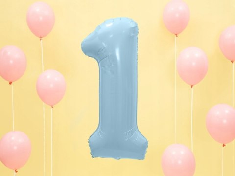 Balony z konfetti napis cyfra 1 zestaw na ROCZEK Balony z konfetti napis cyfra 1 zestaw na ROCZEK