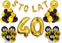 Balony cyfry balon z 40 na czterdzieste urodziny Balony cyfry balon z 40 na czterdzieste urodziny