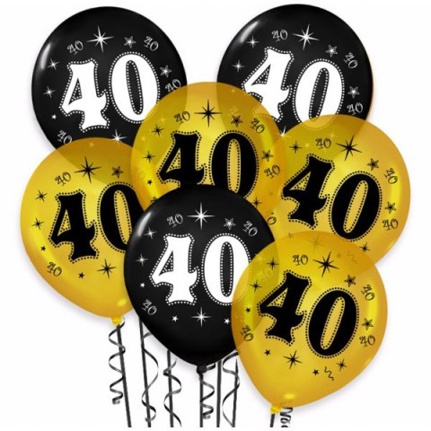 Balony cyfry balon z 40 na czterdzieste urodziny Balony cyfry balon z 40 na czterdzieste urodziny
