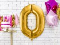 Balony cyfry na hel HAPPY BIRTHDAY ananas urodziny