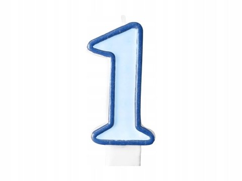 Balony girlanda flagi świeczka cyfra 1 na roczek Balony girlanda flagi świeczka cyfra 1 na roczek