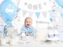 Balony girlanda świeczka cyfra 1 zestaw na roczek Balony girlanda świeczka cyfra 1 zestaw na roczek