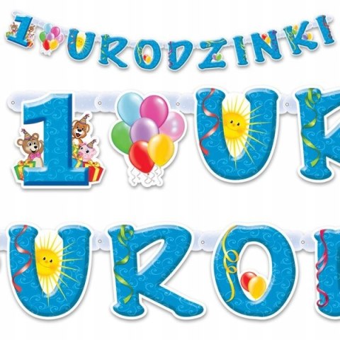 Balony girlandy flagi balon świeczka na roczek 24e Balony girlandy flagi balon świeczka na roczek 24e
