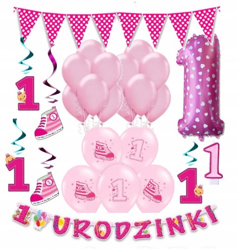 Balony girlandy flagi balon świeczka na roczek 24e Balony girlandy flagi balon świeczka na roczek 24e