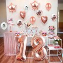Balony z konfetti napis STO LAT na 50 urodziny hel Balony z konfetti napis STO LAT na 50 urodziny hel